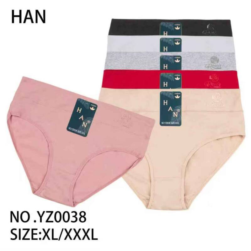 Majtki damskie Roz XL-3XL, Mix kolor Paczka 24 szt